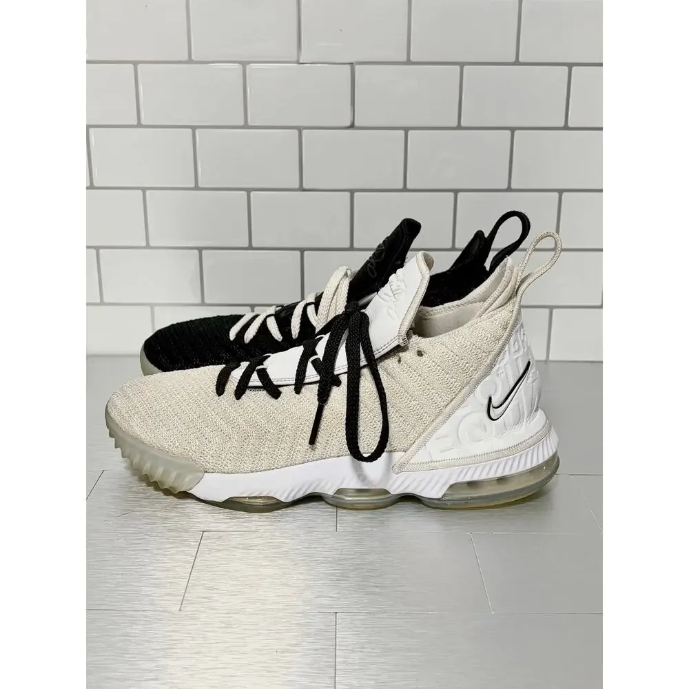Nike LeBron 16 GS Equality 2019 Black White Shoes AQ2465-100 Youth Edition Y7